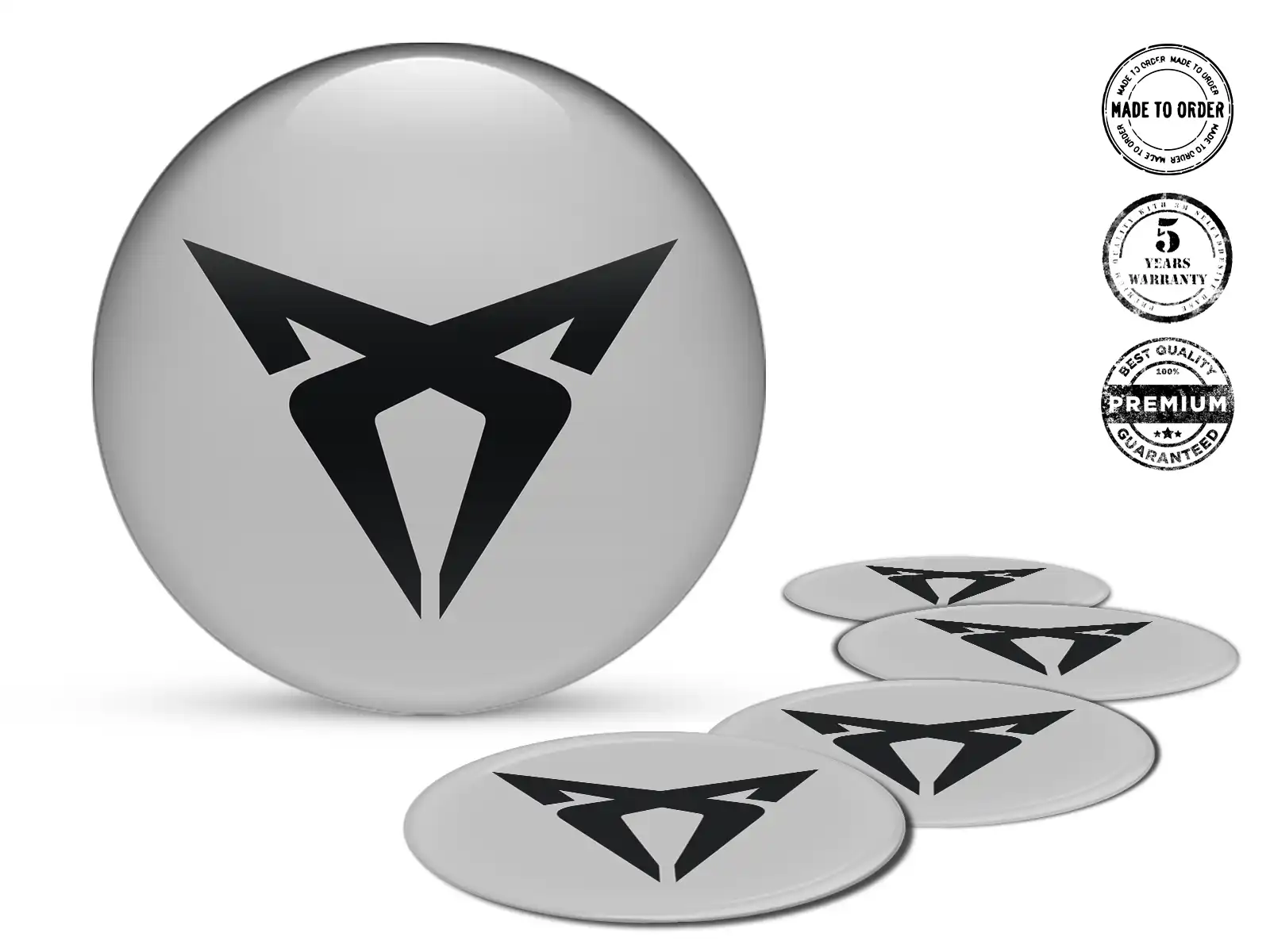 Seat Cupra Individuelle Dome Aufkleber Premium Radlabels
